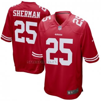 Camiseta NFL Game San Francisco 49ers Richard Sherman Rojo