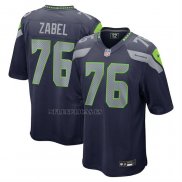 Camiseta NFL Game Seattle Seahawks Grey Zabel 2025 NFL Draft First Round Pick Azul