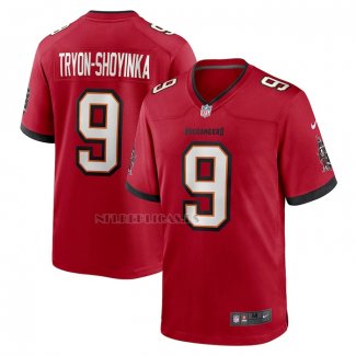 Camiseta NFL Game Tampa Bay Buccaneers Joe Tryon-Shoyinka Rojo