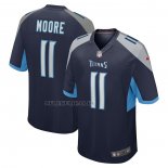 Camiseta NFL Game Tennessee Titans Chris Moore Azul