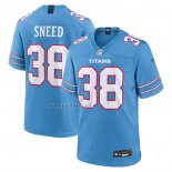 Camiseta NFL Game Tennessee Titans LJarius Sneed Azul1