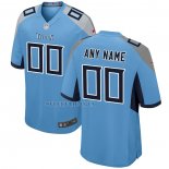 Camiseta NFL Game Tennessee Titans Personalizada Alterno Azul