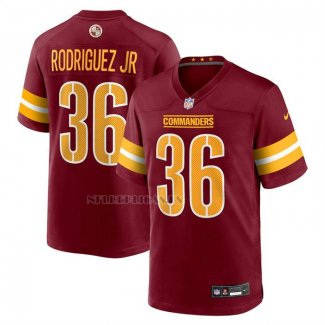 Camiseta NFL Game Washington Commanders Chris Rodriguez Jr Rojo