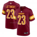 Camiseta NFL Game Washington Commanders Marshon Lattimore Rojo