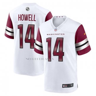 Camiseta NFL Game Washington Commanders Sam Howell Blanco