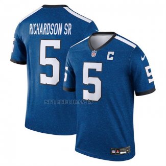 Camiseta NFL Legend Indianapolis Colts Anthony Richardson Sr Alterno Indiana Nights Royal