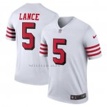 Camiseta NFL Legend San Francisco 49ers Trey Lance Alternate Legend Blanco