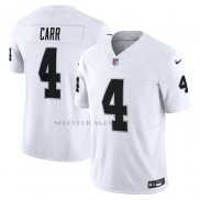 Camiseta NFL Limited Las Vegas Raiders Derek Carr Vapor F.U.S.E. Blanco