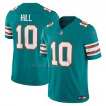 Camiseta NFL Limited Miami Dolphins Tyreek Hill Vapor F.U.S.E. Verde