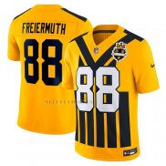 Camiseta NFL Limited Pittsburgh Steelers Pat Freiermuth Alterno Vapor F.U.S.E. Oro