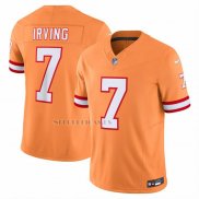 Camiseta NFL Limited Tampa Bay Buccaneers Bucky Irving Vapor F.U.S.E. Alterno 2 Throwback Naranja