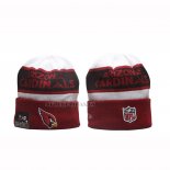 Gorro Beanie Arizona Cardinals New Era Blanco Rojo