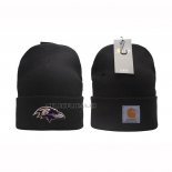 Gorro Beanie Baltimore Ravens Carhartt x '47 Negro