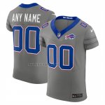 Camiseta NFL Elite Buffalo Bills Nickel City Vapor F.U.S.E. Personalizada Gris