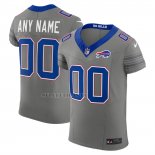 Camiseta NFL Elite Buffalo Bills Nickel City Vapor F.U.S.E. Personalizada Gris