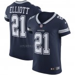 Camiseta NFL Elite Dallas Cowboys Ezekiel Elliott Vapor Azul