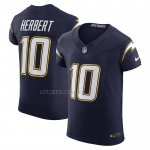 Camiseta NFL Elite Los Angeles Chargers Justin Herbert Alterno Super Chargers Vapor F.U.S.E. Azul