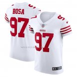 Camiseta NFL Elite San Francisco 49ers Nick Bosa Vapor Blanco