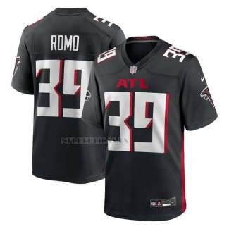 Camiseta NFL Game Atlanta Falcons John Parker Romo Negro