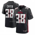 Camiseta NFL Game Atlanta Falcons Nathan Carter Negro