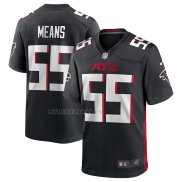 Camiseta NFL Game Atlanta Falcons Steven Means Negro