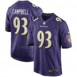 Camiseta NFL Game Baltimore Ravens Calais Campbell Violeta