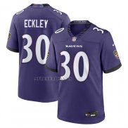 Camiseta NFL Game Baltimore Ravens Ryan Eckley Violeta