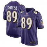 Camiseta NFL Game Baltimore Ravens Steve Smith Sr. Retired Violeta