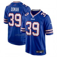 Camiseta NFL Game Buffalo Bills Tommy Doman Jugador Royal
