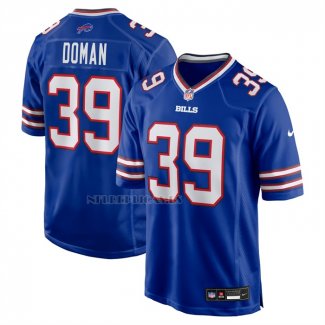 Camiseta NFL Game Buffalo Bills Tommy Doman Jugador Royal