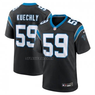 Camiseta NFL Game Carolina Panthers Luke Kuechly Negro