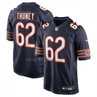 Camiseta NFL Game Chicago Bears Joe Thuney Negro