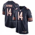 Camiseta NFL Game Chicago Bears Kalif Raymond Azul Marino