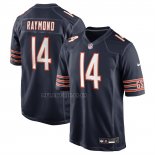 Camiseta NFL Game Chicago Bears Kalif Raymond Azul Marino