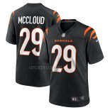 Camiseta NFL Game Cincinnati Bengals Nick McCloud Negro