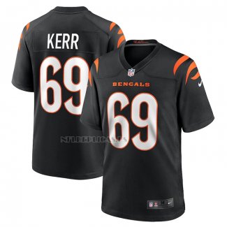 Camiseta NFL Game Cincinnati Bengals Zach Kerr Negro