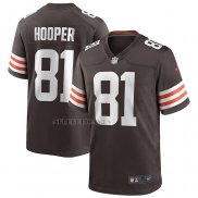 Camiseta NFL Game Cleveland Browns Austin Hooper Marron