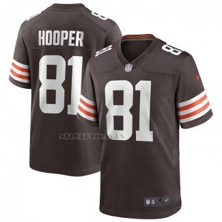 Camiseta NFL Game Cleveland Browns Austin Hooper Marron