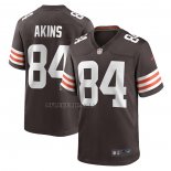 Camiseta NFL Game Cleveland Browns Jordan Akins Marron