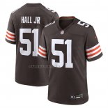 Camiseta NFL Game Cleveland Browns Mike Hall Jr Marron