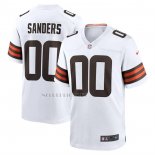 Camiseta NFL Game Cleveland Browns Shedeur Sanders 2025 NFL Draft Blanco
