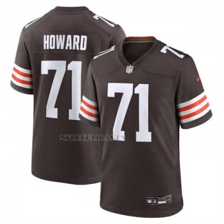 Camiseta NFL Game Cleveland Browns Tytus Howard Marron