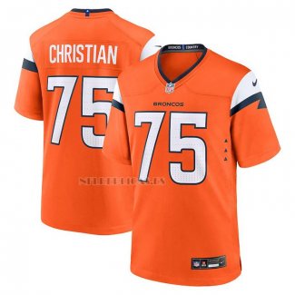 Camiseta NFL Game Denver Broncos Geron Christian Naranja