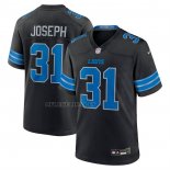 Camiseta NFL Game Detroit Lions Kerby Joseph Alterno Vapor F.U.S.E. Negro