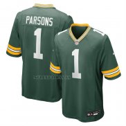 Camiseta NFL Game Green Bay Packers Micah Parsons Verde