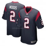 Camiseta NFL Game Houston Texans Robert Woods Azul