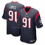 Camiseta NFL Game Houston Texans Roy Lopez Azul