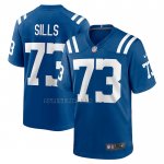 Camiseta NFL Game Indianapolis Colts Josh Sills 73 Azul
