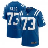 Camiseta NFL Game Indianapolis Colts Josh Sills 73 Azul