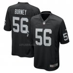 Camiseta NFL Game Las Vegas Raiders Amari Burney Negro
